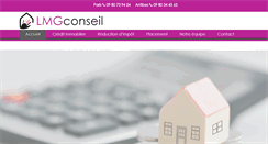 Desktop Screenshot of lmgconseil.com